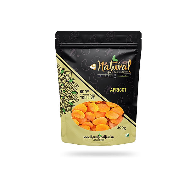 Apricot Plain (Juicy Apricots) 200 gms 