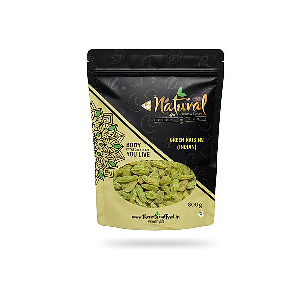 Green Raisins (Indian) 800 gms