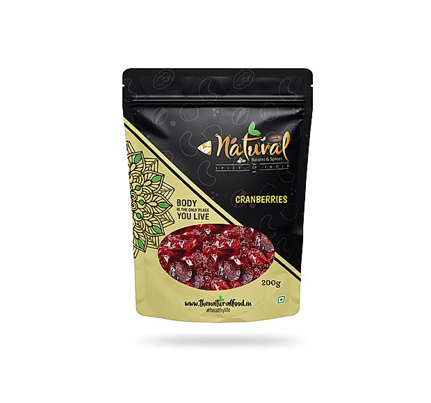 Cranberries (Sliced) 200 gms