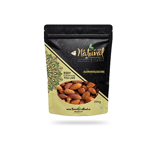 Almond (Salted) 200 gms