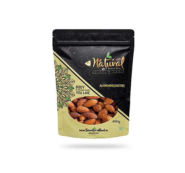 Almond (Salted) 400 gms