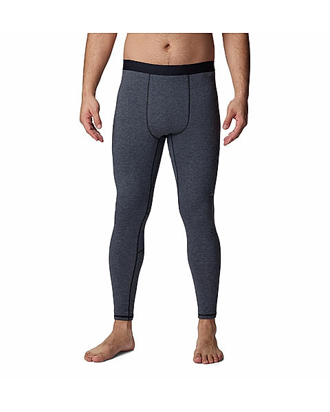 Columbia Mens Grey Omni-Wick Tunnel Springs Wool Thermal Bottom (Not Returnable)