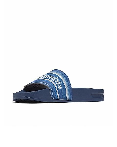 Columbia Men Blue Hood River Slides 