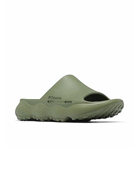 Columbia Men Green Thrive Revive Slides 