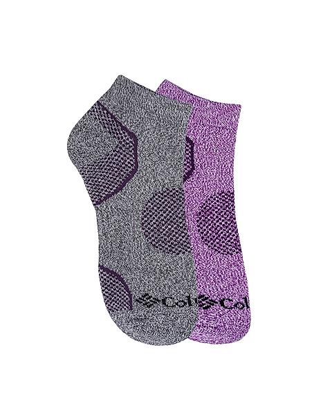 Columbia Women Multi Socks Wm Bal Pt Walk Locut (Pair of 2) (Not Returnable)