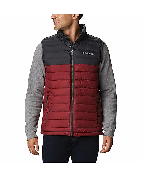 Columbia Men Red Powder Lite Vest 