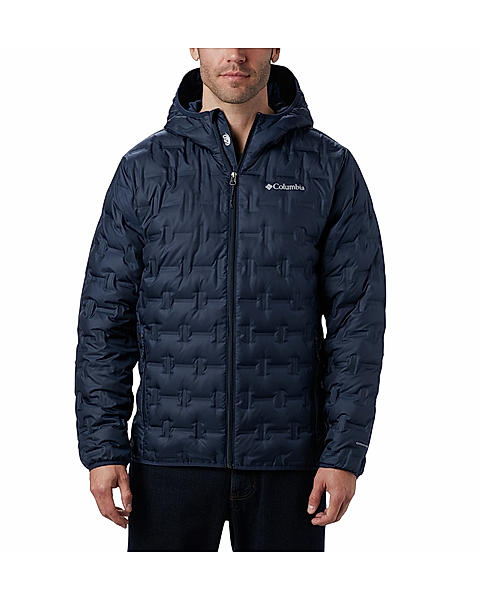 Columbia Mens Navy Omni-Heat Reflective Delta Ridge Down Jacket