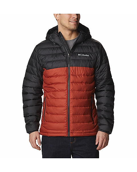 Columbia Mens Orange Omni-Heat Reflective Powder Lite Jacket