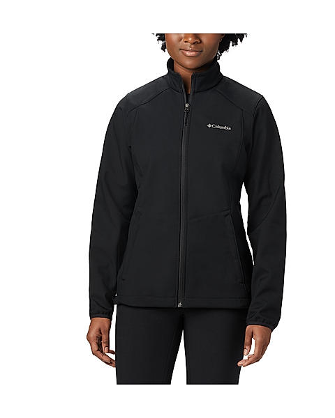 Columbia Womens Black  Kruser Ridge II Softshell Water and Wind Resistant Jacket