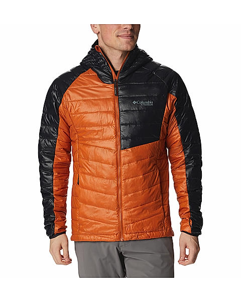 Columbia Mens Orange Omni-Heat Infinity Platinum Peak Jacket