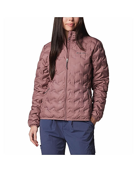 Columbia Womens Muave Omni-Heat Reflective Delta Ridge II Down Jacket