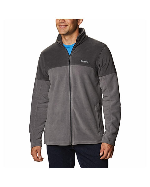 Columbia Mens Grey Basin Trail III Full Zip Jacket