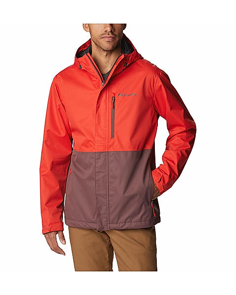 Columbia Mens Orange Omni-Tech Hikebound Rain Jacket