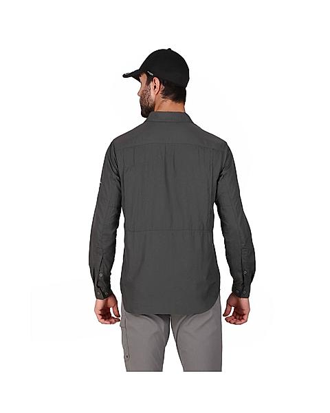 Columbia Men Grey Silver Ridge2.0 Long Sleeve Shirt