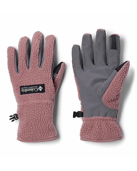 Columbia Womens Purple Helvetia II Sherpa Glove W