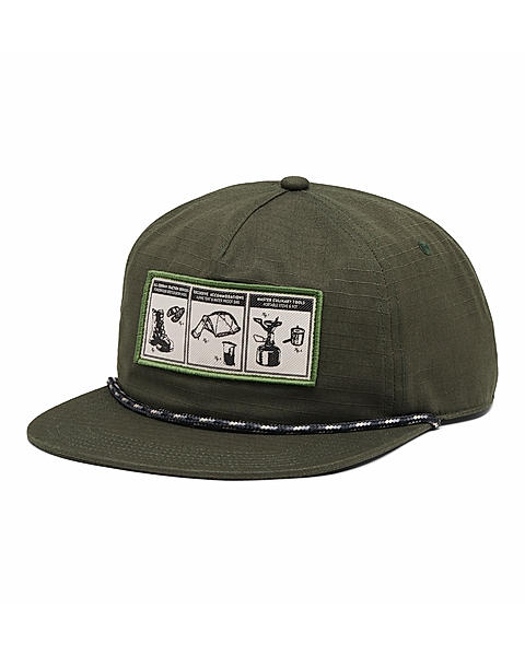 Columbia Unisex Green Ratchet Strap Snap Back