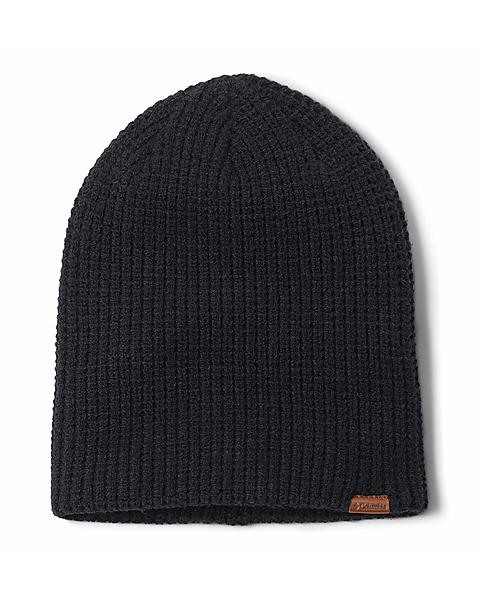 Columbia Unisex Black Landroamer Waffle Beanie