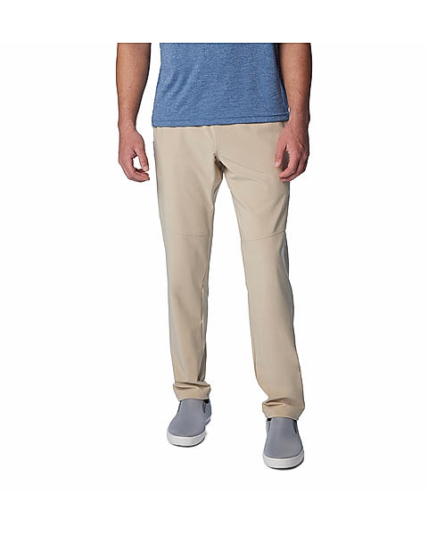 Columbia Mens Beige Omni-Shade Terminal Roamer Stretch Pant