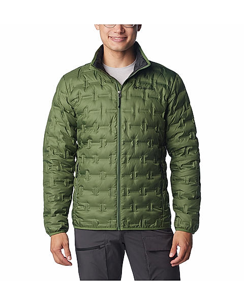 Columbia Mens Green Omni-Heat Reflective Delta Ridge Down Jacket