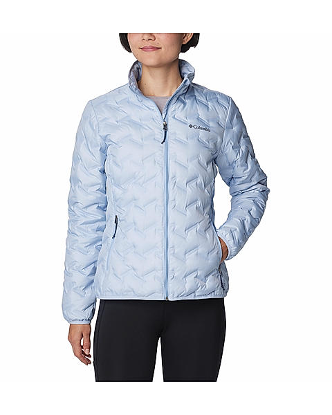 Columbia Womens Blue Omni-Heat Reflective Delta Ridge Down Jacket