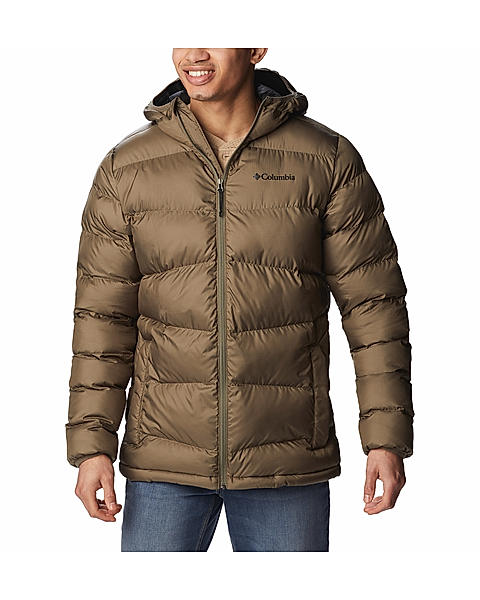 Columbia Men Stone Green Fivemile Butte Hooded Jacket 