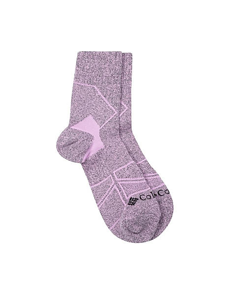 Columbia Unisex Patterned Above Ankle Length Hike Quarter Medium Weight Socks (Not Returnable)