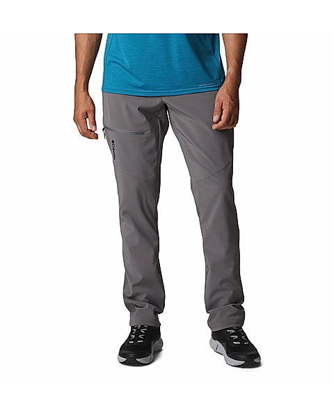 Columbia Mens Grey Omni-Shield M Titan Pass Pant