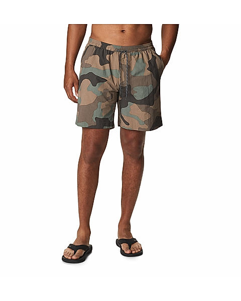 Columbia Mens Green Omni-Shield M Summerdry Short