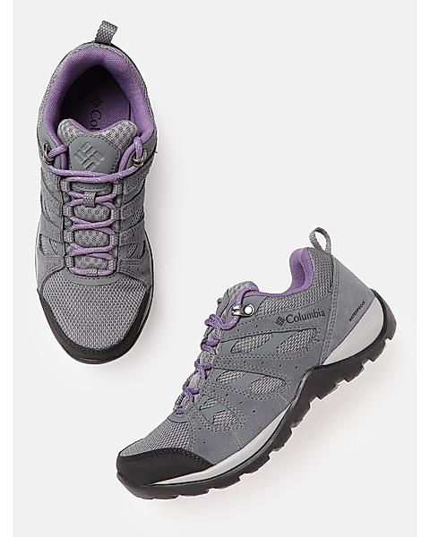 Columbia Women Grey Redmond V2 Shoes (Waterproof)