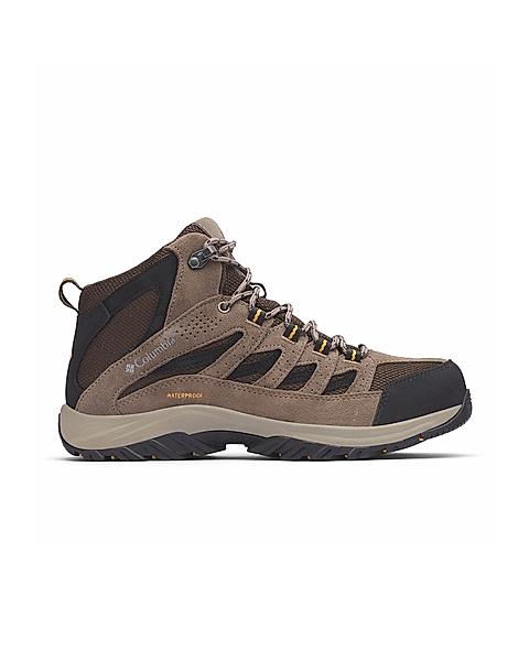 Columbia Men Brown Crestwood Mid Shoes (Waterproof)