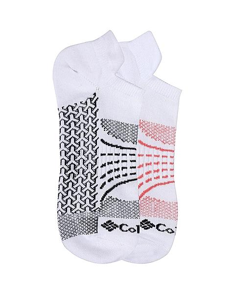 Columbia Men White Socks Mn Nosho-Actv-Mapped (Pair of 1) (Not Returnable)