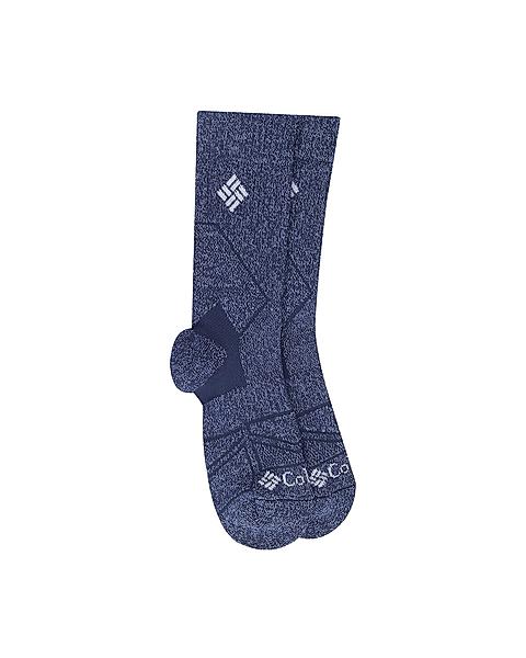 Columbia Unisex Blue Socks Ux Hik Crw-Md Wt (Pair of 1)