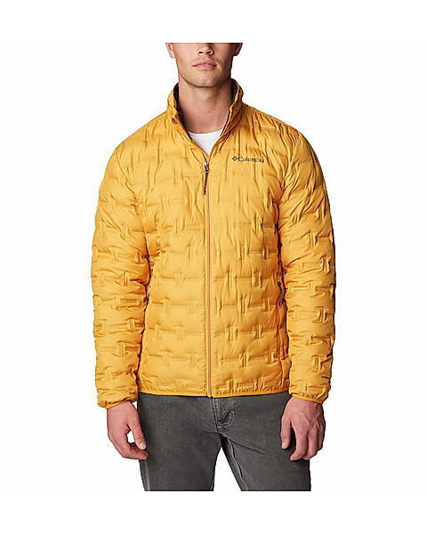 Columbia Mens Yellow Omni-Heat Reflective Delta Ridge Down Jacket