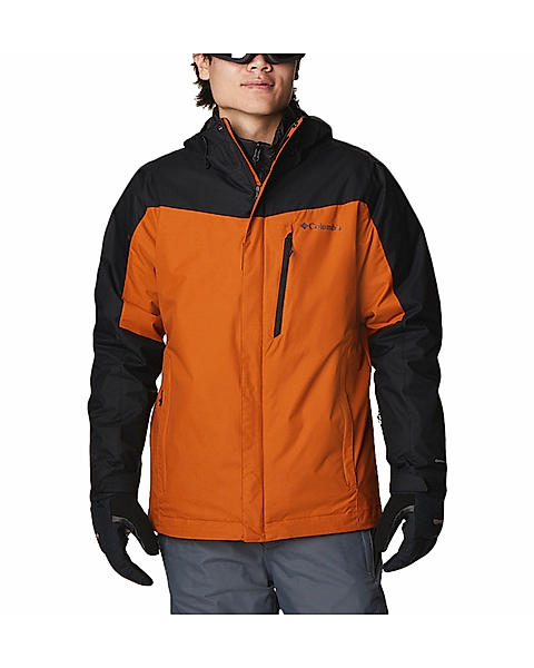 Columbia Men Orange Whirlibird IV Interchange Jacket 