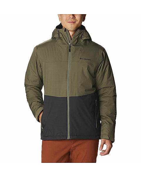 Columbia Mens Green Omni-Heat Reflective Point Park Insulated Jacket