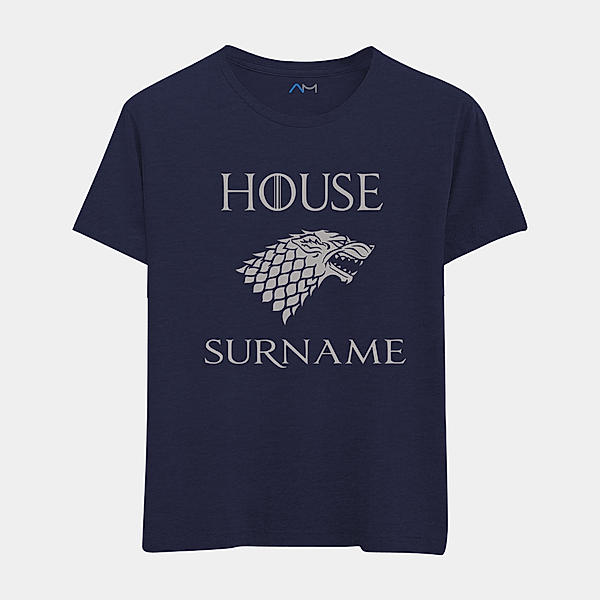 House Tshirt with Personalized Text