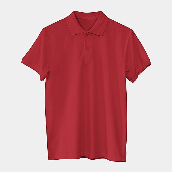 Solids: Maroon Polo