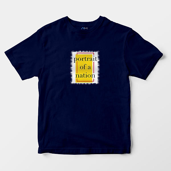 Portrait of a Nation Navy Blue Tee