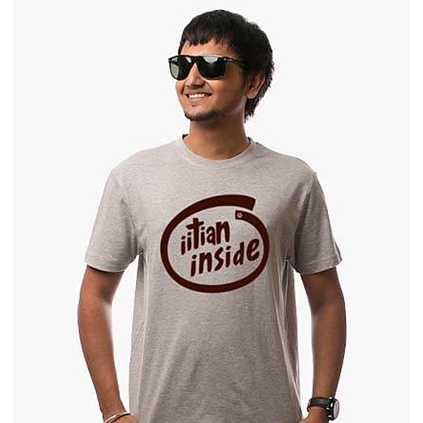 IITian Inside Grey tee