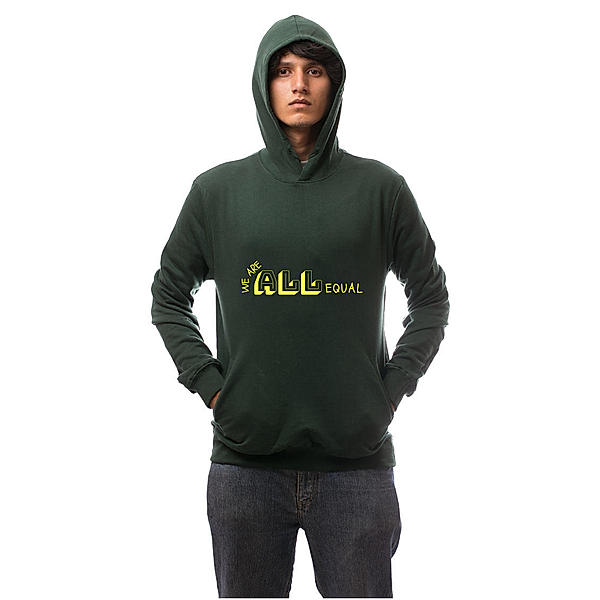 We are equal Hoodie-Green