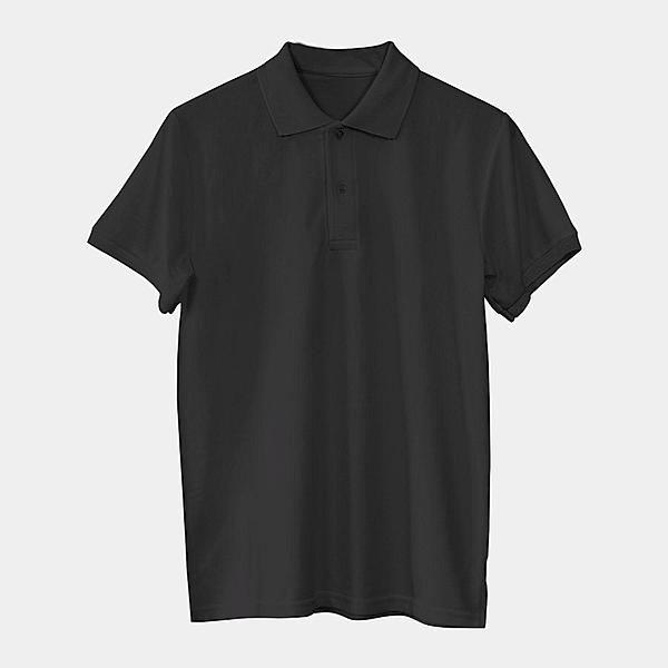 Solids: Black Polo