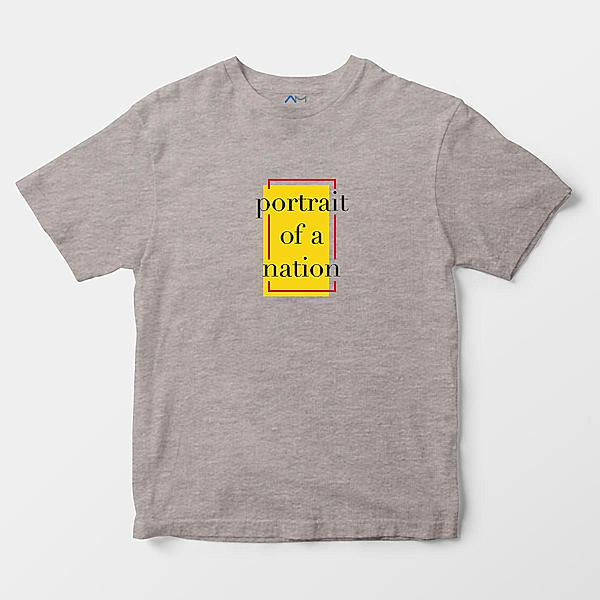 Portrait Grey Tee