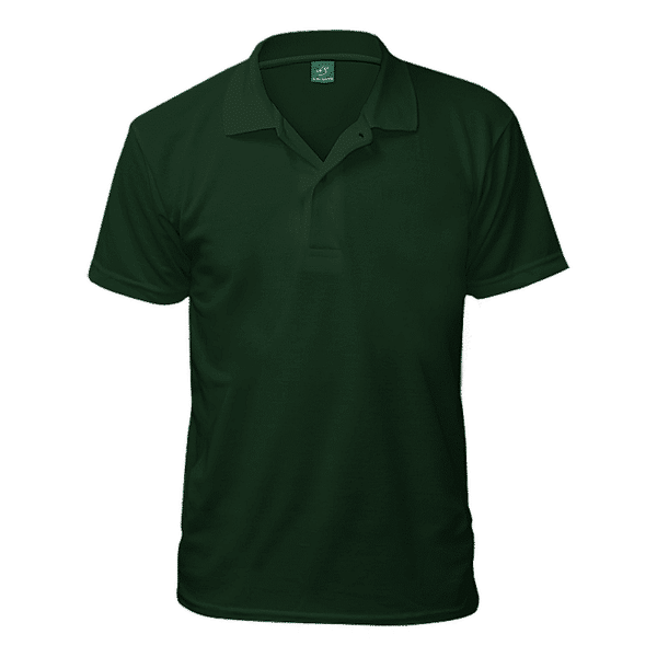 Solids: Green Polo