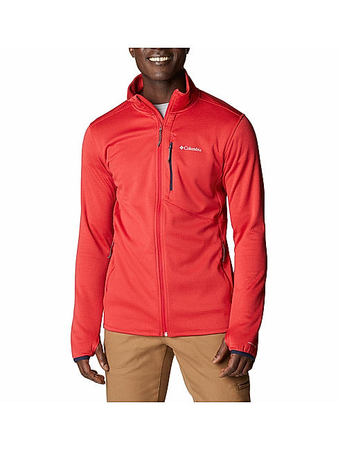 Buy Red Park View Fleece Full Zip for Men Online at Columbia Sportswear 488028