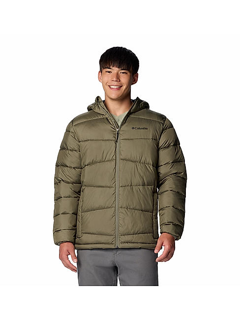 Columbia Mens Green Omni-Heat Reflective Fivemile Butte II Jacket