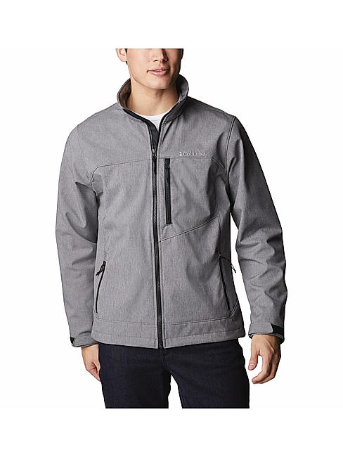 Mens grey softshell jacket best sale