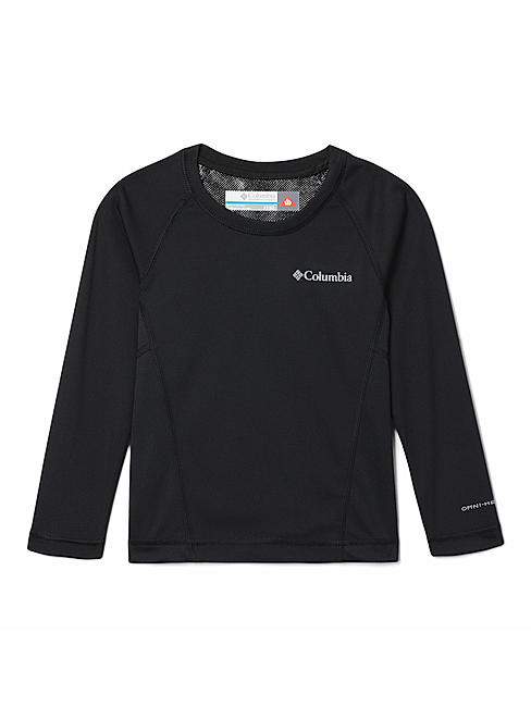 Columbia Youth Unisex Black Midweight Crew 2