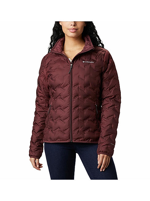 Columbia Women Red Delta Ridge Down Jacket