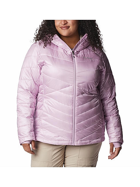 Columbia Women Purple Joy Peak Hooded Jacket
