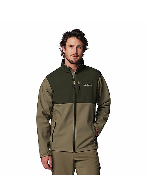 Buy Olive Omnishield Ascender Softshell Water and Wind Resistant Jacket for Men Online at Columbia 535131